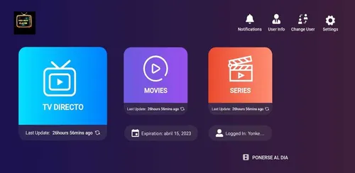 App IPTV Android MultiDNS